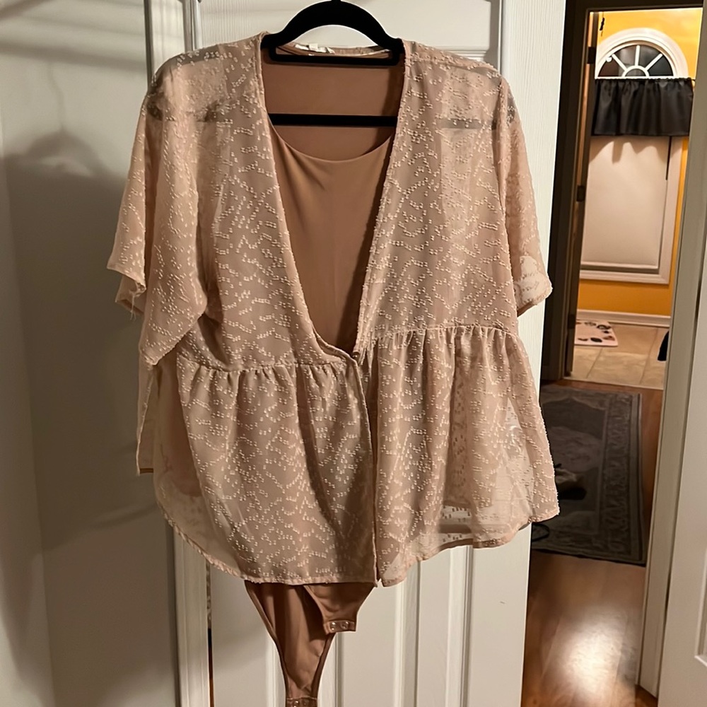 Kimono and matching body suit